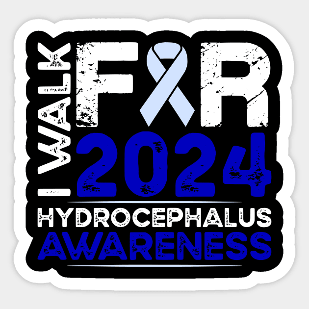 Hydrocephalus Awareness Walk 2024 Sticker by mcoshop